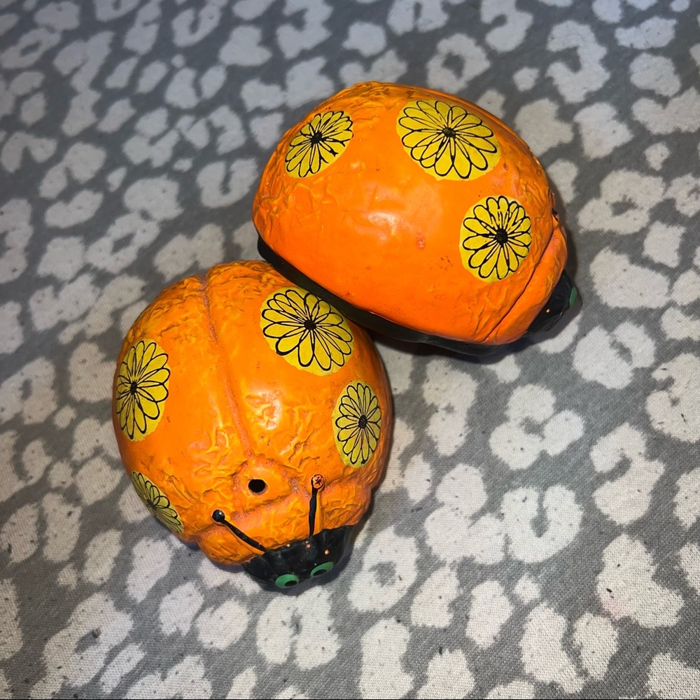 Vintage 1960s salt and pepper shaker set